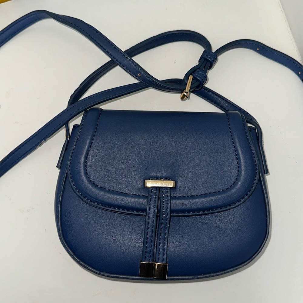 Navy blue purse